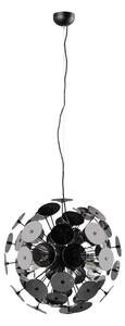 Lampa wisząca w kolorze matowej czerni Discalgo – Trio