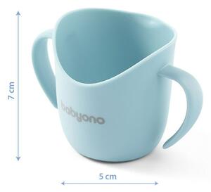 Baby Ono Ergonomic Flow Cup 120 ml, niebieski