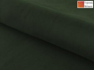 IRIS Leśna Zieleń (tkanina Victoria 68AC) - NOWOCZESNE KRZESŁO TAPICEROWANE DO SALONU/JADALNI LOFT