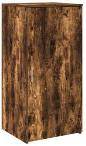 Biurko recepcyjne dÄ b wÄdzony 200x50x103,5 cm drewno klejone