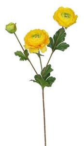 Sztuczny kwiat Jaskier, 42 cm
