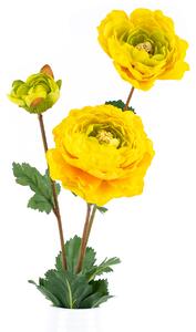 Sztuczny kwiat Jaskier, 42 cm