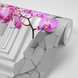 Tapeta futurystyczna orchidea