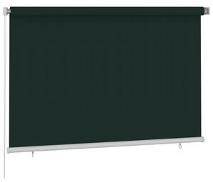 Roleta zewnętrzna, 220x140 cm, ciemnozielona, HDPE