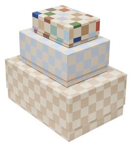 Kartonowe pojemniki dziecięce zestaw 3 szt. 31x22x14 cm Mana – OYOY Mini