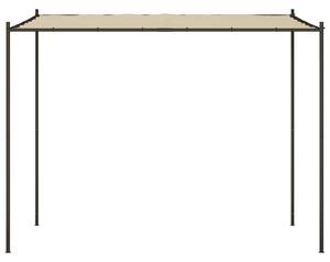 Altana, beżowa, 3x3 m, 180 g/m², tkanina i stal