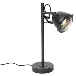 Industrialna lampa stołowa czarna 45 cm - Emado Oswietlenie wewnetrzne