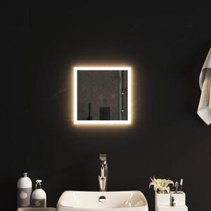 Lustro łazienkowe z LED, 30x30 cm