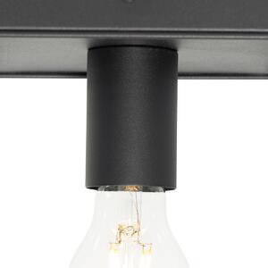 Minimalistyczna lampa sufitowa czarna - Kodi Oswietlenie wewnetrzne