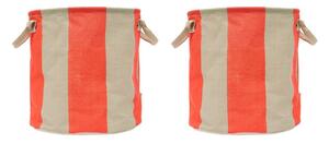 Tekstylne koszyki zestaw 2 szt. ø 32x32 cm Kara – OYOY Living Design