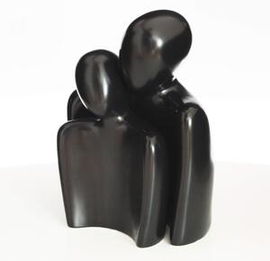 Nowoczesna Figurka Dekoracyjna Para, Komplet – Czarne