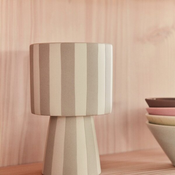 Kamionkowa osłonka na doniczkę ø 10 cm Toppu – OYOY Living Design