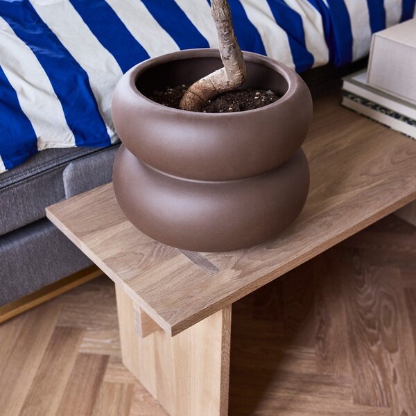 Kamionkowa osłonka na doniczkę ø 30 cm Kupla – OYOY Living Design