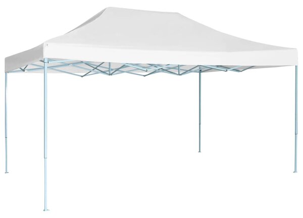 Rozkładany namiot imprezowy, 3 x 4,5 m, biały