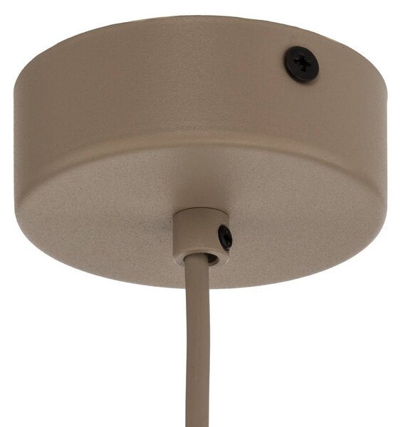 Lampa wisząca Lava TK Lighting, możliwość ściemniania, kremowy / amber, salon / jadalnia, szkło, nowoczesny