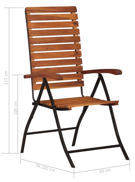 Zestaw krzeseł ogrodowych S8-K65