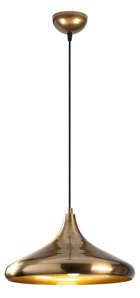 Lampa wisząca w kolorze złota z metalowym kloszem ø 35 cm Nile – Opviq lights