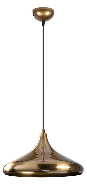 Lampa wisząca w kolorze złota z metalowym kloszem ø 35 cm Nile – Opviq lights