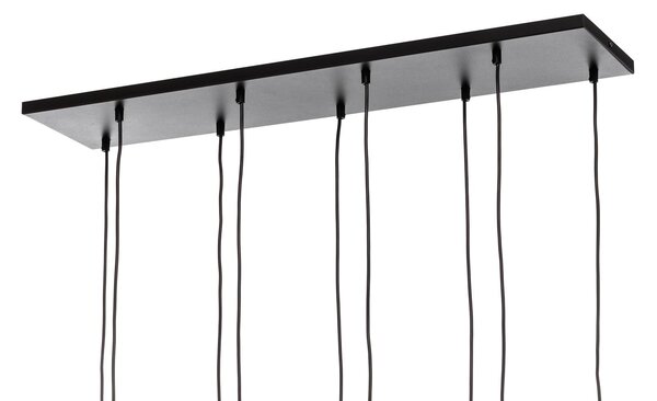 Lampa wisząca Glassy EMIBIG LIGHTING, możliwość ściemniania, czarny, salon / jadalnia, metal, nowoczesny