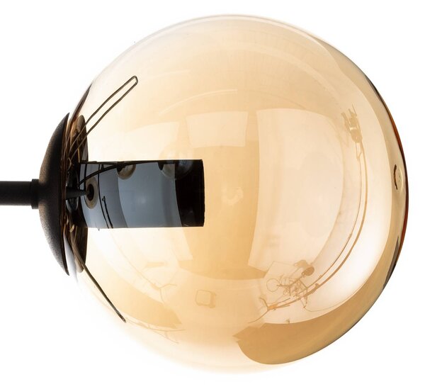 Lampa sufitowa Glassy EMIBIG LIGHTING, możliwość ściemniania, czarny, salon / jadalnia, metal, nowoczesny