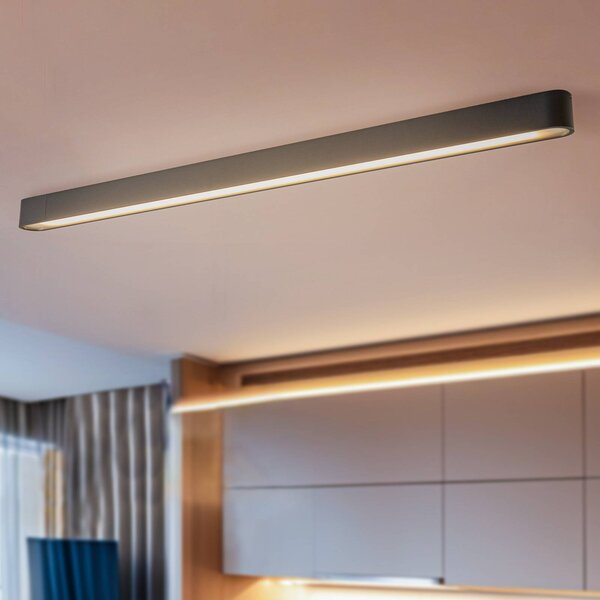 Lampa sufitowa Soft Nowodvorski Lighting, czarny, salon / jadalnia, aluminium, nowoczesny