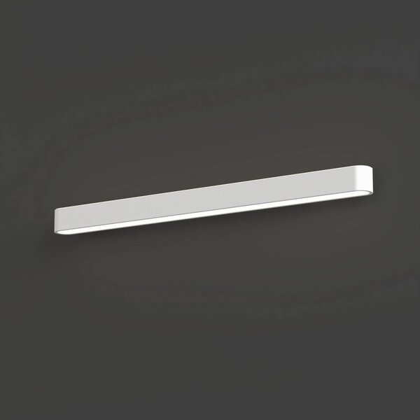 Kinkiet Soft Nowodvorski Lighting, biały / opal, salon / jadalnia, aluminium, nowoczesny