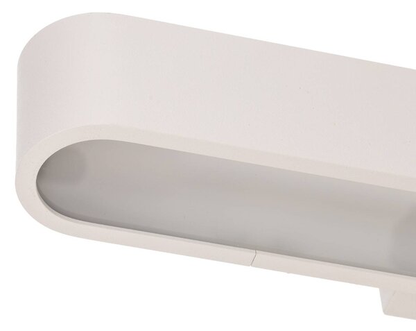 Kinkiet Soft Nowodvorski Lighting, biały / opal, salon / jadalnia, aluminium, nowoczesny