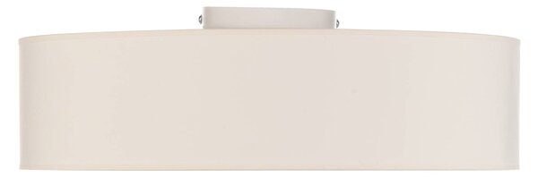 Lampa sufitowa Roller Euluna, możliwość ściemniania, kremowy / amber, salon / jadalnia, tkanina / materiał / jedwab, nowoczesny