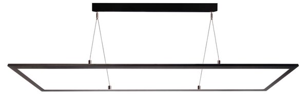 Deko-Light Żyrandol LED 3422, kątowy, dip-switch, czarny możliwość ściemniania, czarny, biuro, aluminium, nowoczesny