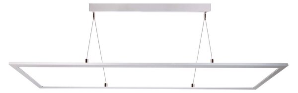 Deko-Light Żyrandol LED 3422, kątowy, dip-switch, biały możliwość ściemniania, biały / opal, biuro, aluminium, nowoczesny