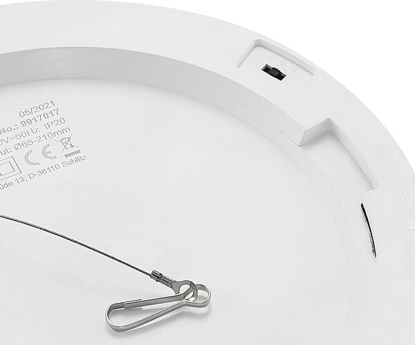 Lampa sufitowa LED z czujnikiem ruchu Aureka PRIOS, biały / opal, salon / jadalnia, aluminium, nowoczesny