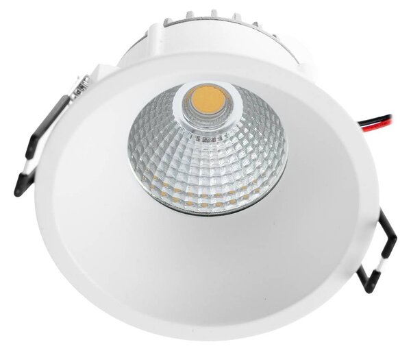 Arcchio LED downlight Niria, biały, 4000K Niria Arcchio, możliwość ściemniania, biały / opal, salon / jadalnia, aluminium, nowoczesny