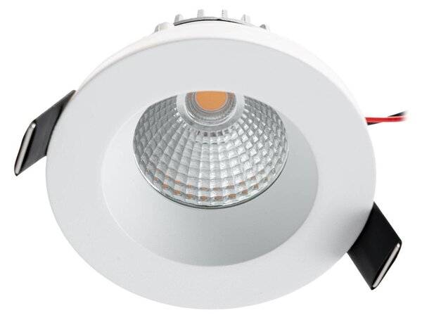 Arcchio LED downlight Aryx, biały, 3000K Aryx Arcchio, możliwość ściemniania, biały / opal, salon / jadalnia, aluminium, nowoczesny