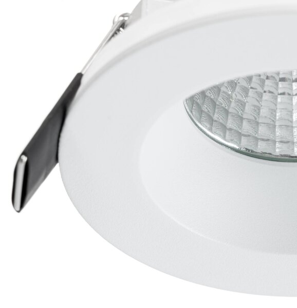 Arcchio LED downlight Aryx, biały, 2 700K Aryx Arcchio, możliwość ściemniania, biały / opal, salon / jadalnia, aluminium, nowoczesny