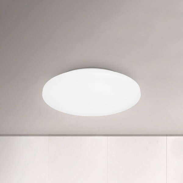 Briloner Lampa sufitowa Case, biały / opal, łazienka, tworzywo sztuczne, nowoczesny