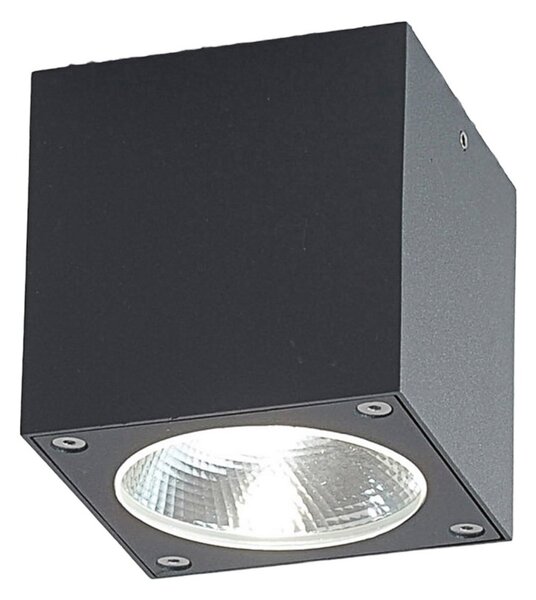 Zewnętrzna Lampa Lucande, CORDY, czarny, łazienka, metal, nowoczesny