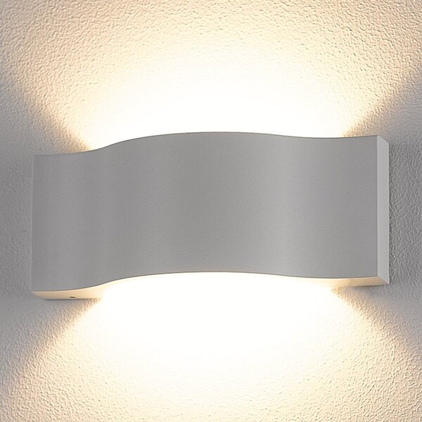 Zewnętrzna Lampa Lucande, JACE, biały, metal, nowoczesny