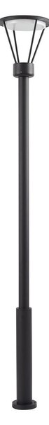 Zewnętrzna Lampa Lucande, Elario, czarny, aluminium, nowoczesny
