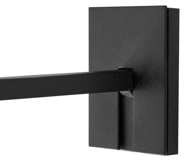 Lucande kinkiet LED Tilena, kątowy, czarny, aluminium Tilena Lucande, możliwość ściemniania, czarny, aluminium, nowoczesny