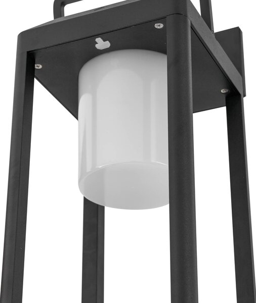 Lucande kinkiet LED Tilena, kątowy, czarny, aluminium Tilena Lucande, możliwość ściemniania, czarny, aluminium, nowoczesny