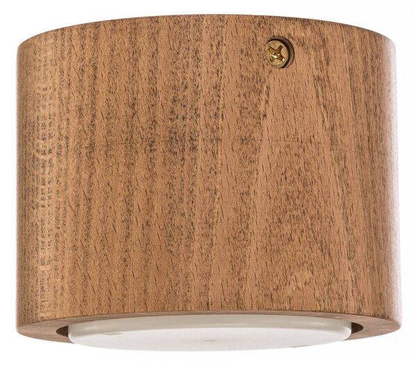 Lampa sufitowa Ernest Envostar, możliwość ściemniania, jasne drewno, salon / jadalnia, drewno
