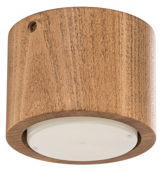 Lampa sufitowa Ernest Envostar, możliwość ściemniania, jasne drewno, salon / jadalnia, drewno