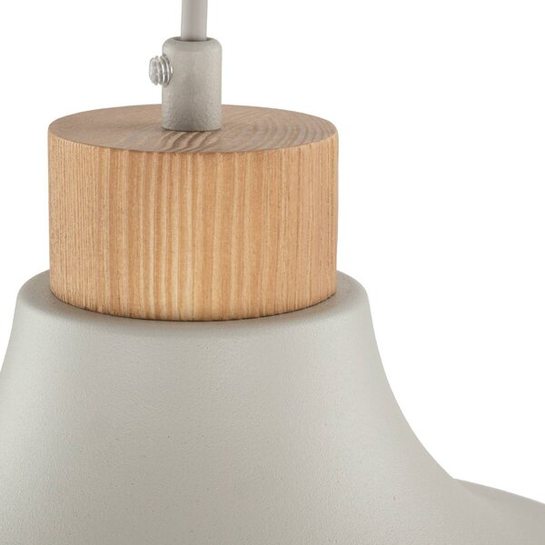 Lampa wisząca Kaitt Envostar, możliwość ściemniania, kremowy / amber, salon / jadalnia, metal, skandynawski