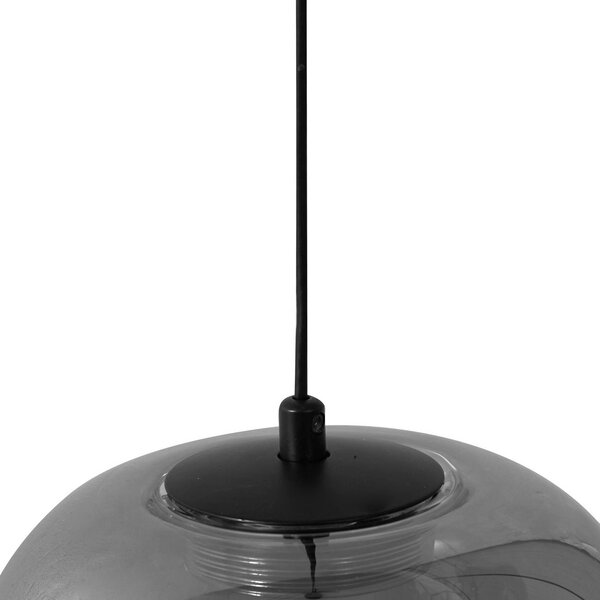 Lampa wisząca Avelinra Lucande, salon / jadalnia, szkło, nowoczesny