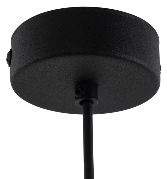 Lampa wisząca Cono TK Lighting, możliwość ściemniania, czarny, salon / jadalnia, metal, nowoczesny
