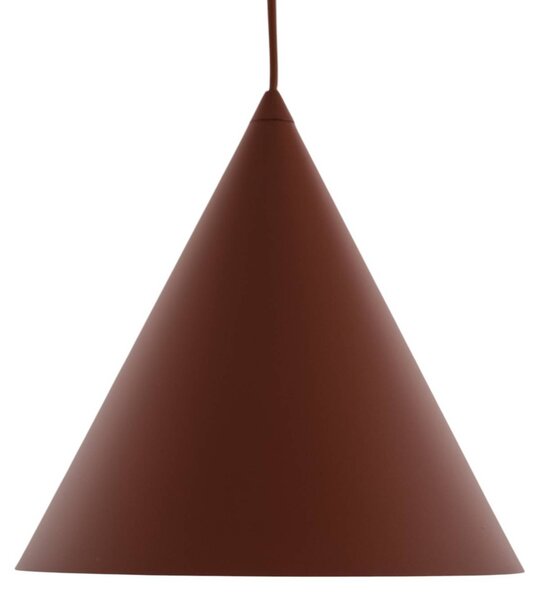 Lampa wisząca Cono TK Lighting, możliwość ściemniania, czerwony, salon / jadalnia, metal, nowoczesny
