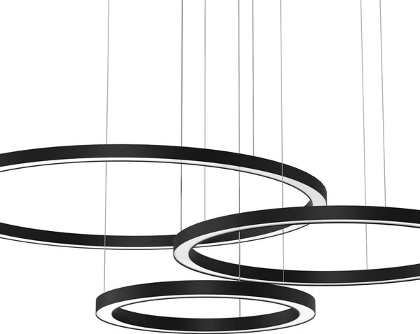 Lampa wisząca Galaxia Eko-Light, czarny, salon / jadalnia, tworzywo sztuczne, nowoczesny