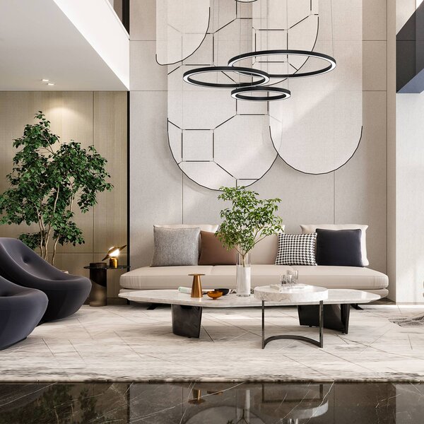 Lampa wisząca Galaxia Eko-Light, czarny, salon / jadalnia, tworzywo sztuczne, nowoczesny