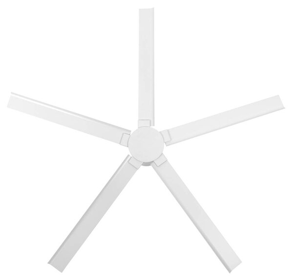 Beacon Lighting wentylator sufitowy Monza biały DC cichy Ø 152 cm IP55, biały / opal, salon / jadalnia, aluminium, nowoczesny