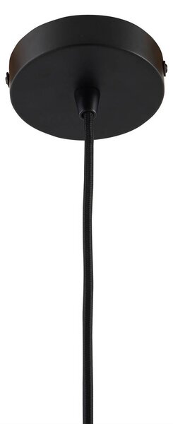 Lampa wisząca Laylan Lindby, możliwość ściemniania, czarny, salon / jadalnia, metal, nowoczesny